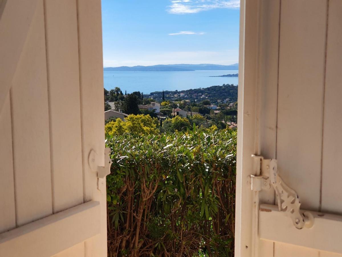 Les Issambres Appart 6 Pers Grande Terrasse Superbe Vue Mer Et Golfe De Saint Tropez, Piscine Eksteriør bilde