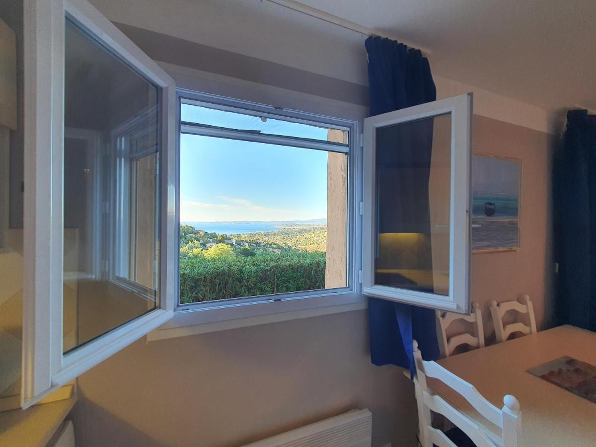 Les Issambres Appart 6 Pers Grande Terrasse Superbe Vue Mer Et Golfe De Saint Tropez, Piscine Eksteriør bilde