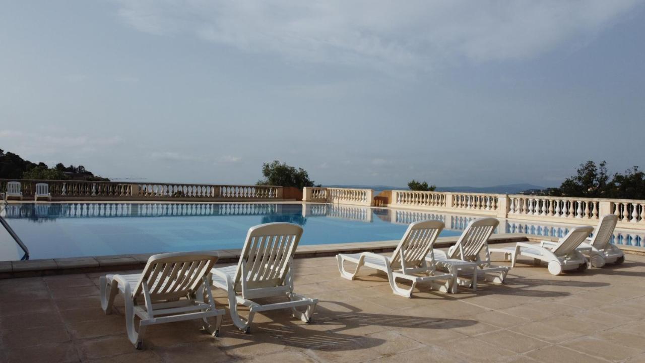 Les Issambres Appart 6 Pers Grande Terrasse Superbe Vue Mer Et Golfe De Saint Tropez, Piscine Eksteriør bilde